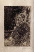 James Ensor My Portrait Skeletonnized Spain oil painting artist